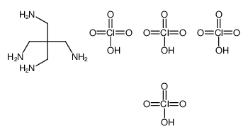 2,2-bis(aminomethyl)propane-1,3-diamine,perchloric acid Structure