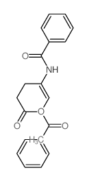 ethyl 4,5-dibenzamidopent-4-enoate Structure