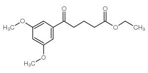ETHYL 5-(3,5-DIMETHOXYPHENYL)-5-OXOVALERATE结构式