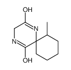 11-methyl-1,4-diazaspiro[5.5]undecane-2,5-dione结构式