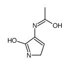 N-(5-oxo-1,2-dihydropyrrol-4-yl)acetamide结构式