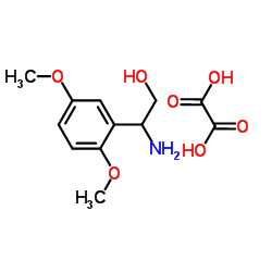 2-Amino-2-(2,5-dimethoxyphenyl)ethanol ethanedioate (1:1)结构式