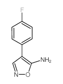 4-(4-fluorophenyl)-1,2-oxazol-5-amine Structure