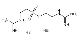 2-GUANIDINOETHYL 2-GUANIDINOETHANETHIOSULFONATE, DIHYDROBROMIDE结构式