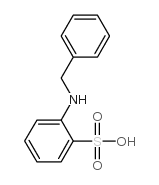 2-benzylaminobenzenesulfonic acid structure