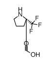 L-Proline, 2-(trifluoromethyl) Structure