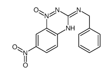 N-benzyl-7-nitro-1-oxido-1,2,4-benzotriazin-1-ium-3-amine Structure