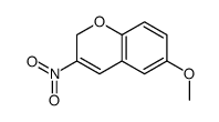 6-METHOXY-3-NITRO-2H-CHROMENE)结构式