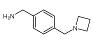 4-Azetidin-1-ylmethyl-benzylamine Structure