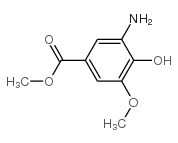 Methyl 3-amino-4-hydroxy-5-methoxybenzenecarboxylate structure