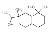1-(2,8,8-trimethyldecalin-2-yl)ethanol结构式