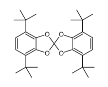 4,4',7,7'-tetratert-butyl-2,2'-spirobi[1,3-benzodioxole] Structure