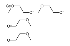 germanium(4+) 2-methoxyethanolate Structure