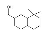 octahydro-8,8-dimethylnaphthalene-2-methanol结构式