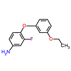 4-(3-Ethoxyphenoxy)-3-fluoroaniline Structure