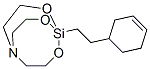 1-[2-(3-Cyclohexen-1-yl)ethyl]-2,8,9-trioxa-5-aza-1-silabicyclo[3.3.3]undecane结构式