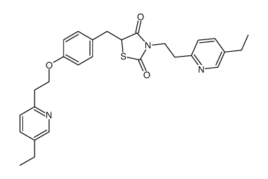 N-[Ethyl-(2-pyridyl-5-ethyl) Pioglitazone Structure
