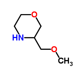 3-(甲氧甲基)吗啉盐酸盐结构式