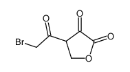 4-bromoacetyl-dihydro-furan-2,3-dione Structure