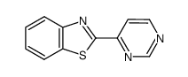 2-pyrimidin-4-yl-benzothiazole Structure