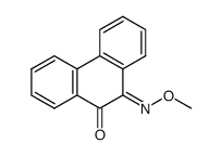10-(methoxyimino)phenanthren-9-one Structure