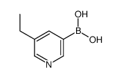 (5-Ethylpyridin-3-yl)boronic acid Structure