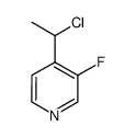 4-(1-Chloroethyl)-3-fluoropyridine Structure