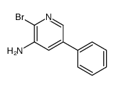 2-bromo-5-phenylpyridin-3-amine结构式