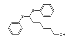 6,6-bis(phenylthio)hexan-1-ol Structure