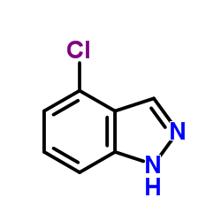 4-氯-3-(1h)吲唑甲醛结构式