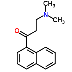 3-(Dimethylamino)-1-(naphthalen-1-yl)propan-1-one Structure