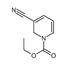 1(2H)-Pyridinecarboxylic acid,3-cyano-,ethyl ester Structure