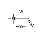 2,2,2-tris(trimethylsilyl)acetaldehyde结构式