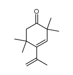 4-isopropenyl-2,2,5,5-tetramethyl-3-cyclohexen-1-one Structure