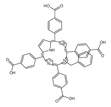 N-benzyl-5,10,15,20-tetrakis(4-carboxyphenyl)porphine picture