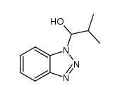 1-(1H-benzo[d][1,2,3]triazol-1-yl)-2-methylpropan-1-ol Structure