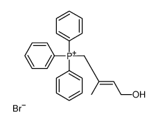 (4-hydroxy-2-methylbut-2-enyl)-triphenylphosphanium,bromide结构式