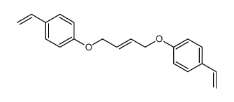 1-ethenyl-4-[4-(4-ethenylphenoxy)but-2-enoxy]benzene结构式