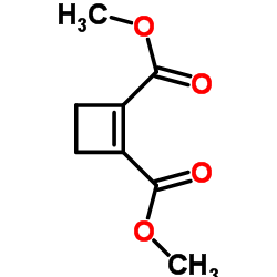 Dimethyl 1-cyclobutene-1,2-dicarboxylate structure