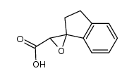 2,3-dihydrospiro[indene-1,2'-oxirane]-3'-carboxylic acid结构式