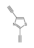 Thiazole, 2,4-diethynyl- (9CI) Structure
