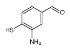 Benzaldehyde, 3-amino-4-mercapto- (9CI) picture