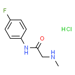 N-(4-FLUOROPHENYL)-2-(METHYLAMINO)ACETAMIDE HYDROCHLORIDE picture