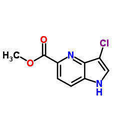 3-Chloro-4-azaindole-5-carboxylic acid Methyl ester图片