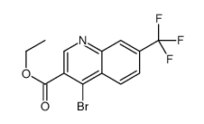 4-Bromo-7-(trifluoromethyl)quinoline-3-carboxylic acid ethyl ester picture