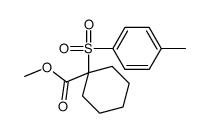 methyl 1-(4-methylphenyl)sulfonylcyclohexane-1-carboxylate Structure