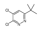 6-tert-butyl-3,4-dichloropyridazine Structure