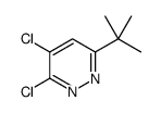 6-tert-butyl-3,4-dichloropyridazine结构式