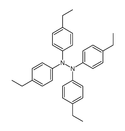 1,1,2,2-tetrakis(4-ethylphenyl)hydrazine结构式