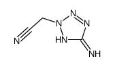 2-(5-aminotetrazol-2-yl)acetonitrile Structure